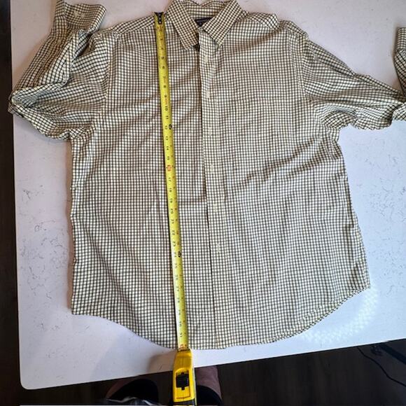 Roundtree & Yorke Mens X-Large Button Down Dress Shirt Long Sleeve - Picture 8 of 12